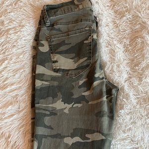 Camo Skinny Jeans